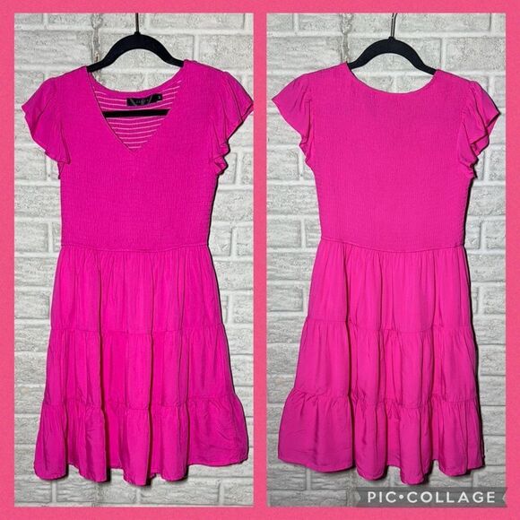 Vibrant Pink Dress - Picture 1 of 7